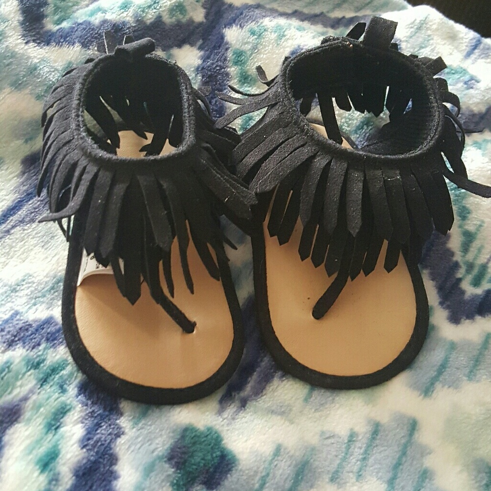 Black sandals